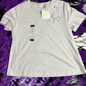 Lavender Short Sleeve Top